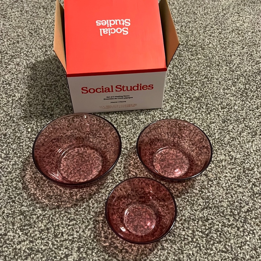 Set of 3 Nesting bowls